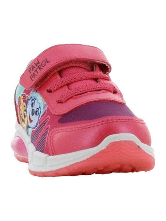 Kids Sneakers Anatomic with Scratch & Lights Fuchsia