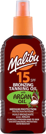 Malibu Argan Oil Spf15 200ml + After Sun Spray Balm 200ml