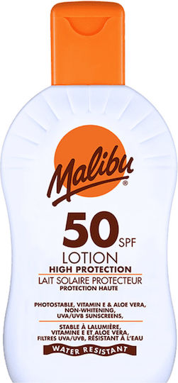 Malibu Spf50 Balsam Rezistent la Apă 200ml + Gel După Soare 100ml