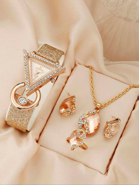 Woman's Fashion Set mit Halskette , Ohrringe & Ring
