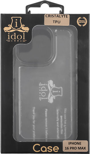 Idol 1991 Back Cover Metallic Transparent (iPhone 16 Pro Max)