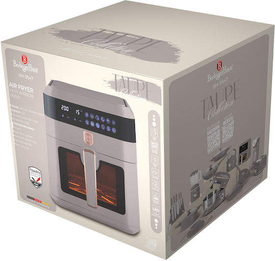 Berlinger Haus Air Fryer 6.3lt Gray BH-9547