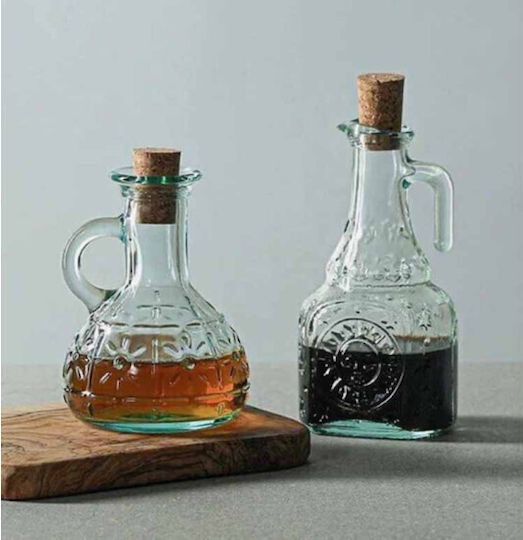 Homestyle Σετ Λαδόξιδο Γυάλινο με Ροή 700ml