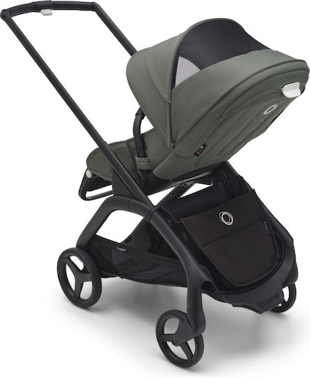 Bugaboo Dragonfly Verstellbar Kinderwagen Geeignet für Neugeborene Black/Forest Green