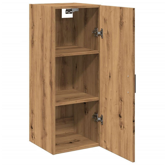 vidaXL Bathroom Cabinet L34.5xW34xH90cm Oak