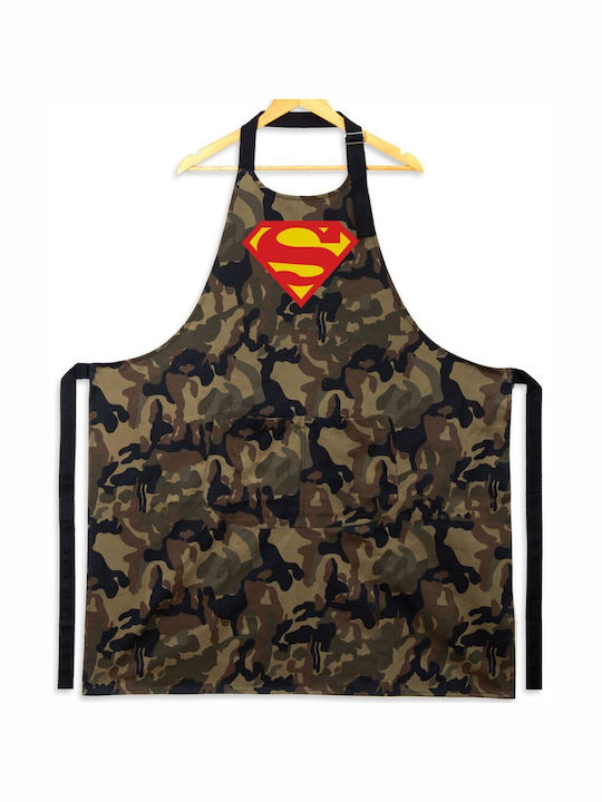 Koupakoupa Superman Apron Gray 31.5x20cm