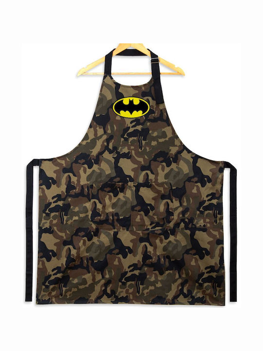 Koupakoupa Batman Apron Gray 31.5x20cm