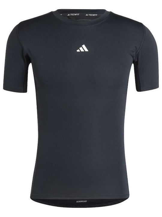 Techfit Aeroready Sportliches T-Shirt Black