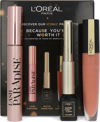 L'Oreal Paris Makeup Set for Eyes & Lips 3pcs