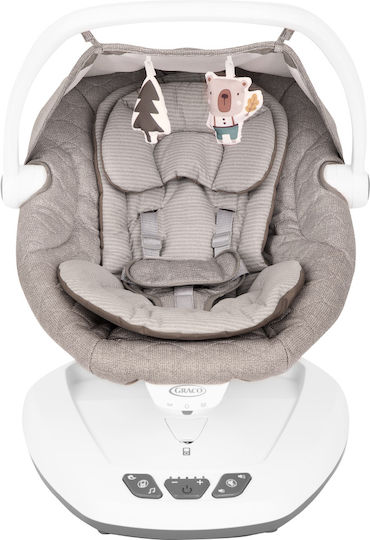 Graco Elektrisch Baby Relax Schaukel Move With Me mit Musik und Vibration Beige