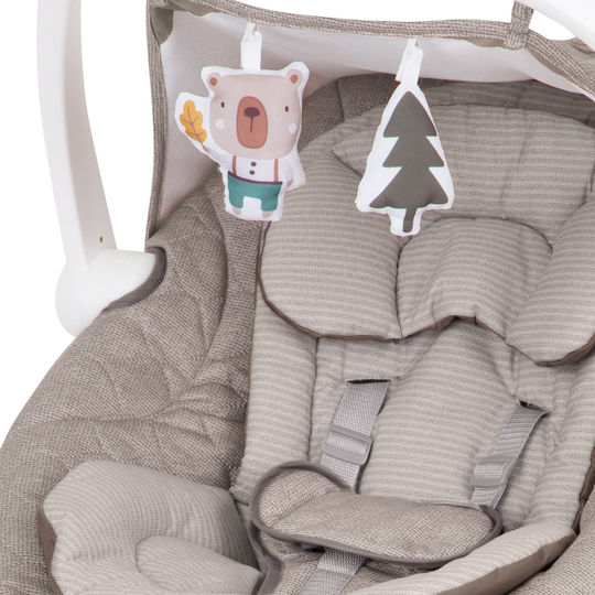 Graco Elektrisch Baby Relax Schaukel Move With Me mit Musik und Vibration Beige