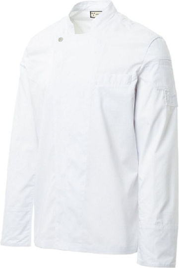 Payper Coat Chef 100% Cotton made White with Long Sleeve Elite Mesh