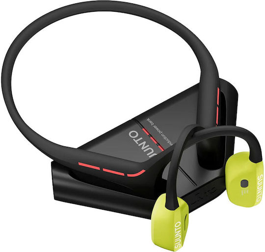 Suunto Wing Bone Conduction Bluetooth Handsfree Ακουστικά με Αντοχή στον Ιδρώτα Lime