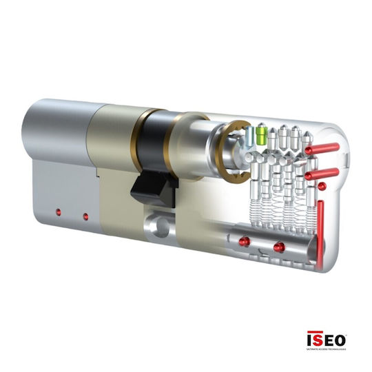 Iseo Rme Patentierter Sicherheitszylinder 5 Schlüssel Dimension 80mm 30-50