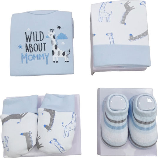 Dreams by Joyce Baby Gift Set for Boy 4pcs