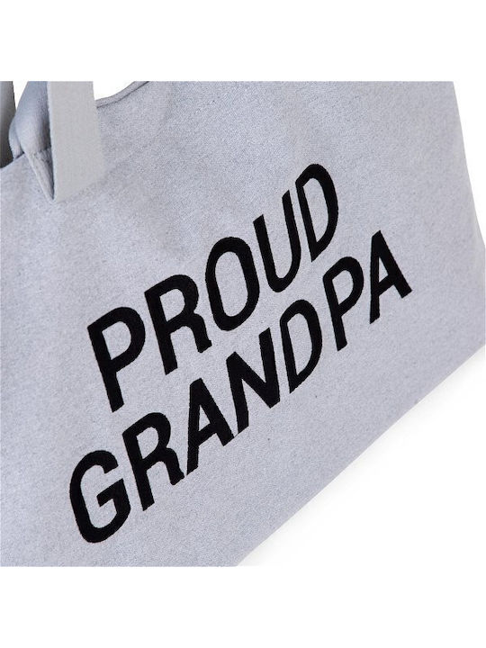 Чанта Childhome Proud Grandpa в сиво