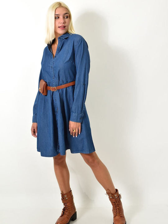 Potre Mini Shirt Dress Dress Jean