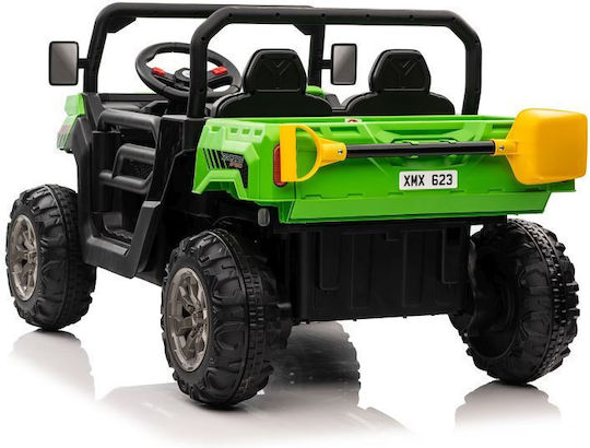 Kids Electric Car Two Seater with Remote Control Green