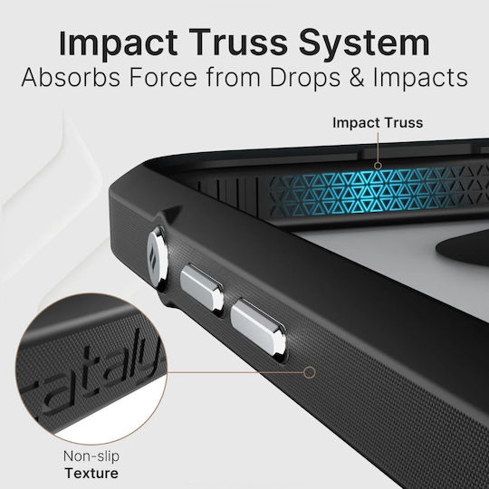 Catalyst Influence Back Cover Πλαστικό / Σιλικόνης με Λουράκι Διάφανο (iPhone 16 Pro Max)