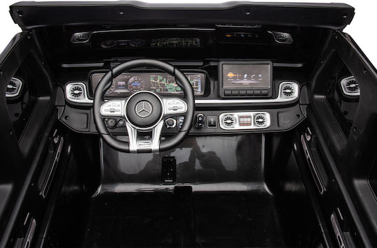 Mercedes Benz G63 AMG Διθέσιο με Τηλεκοντρόλ Licensed 24 Volt Μαύρο για 3+ Ετών
