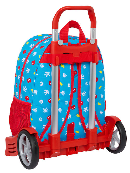 Safta School Backpack Mickey Mouse Fantastic Trolley