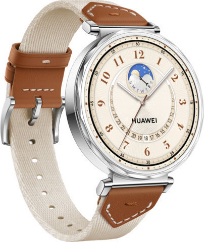 Huawei Watch GT 5 41mm Αδιάβροχο με Παλμογράφο (Καφέ)