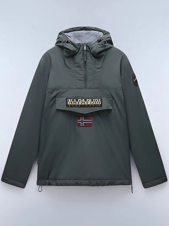 Rainforest Winter Jacke Winddicht Dark Olive Green