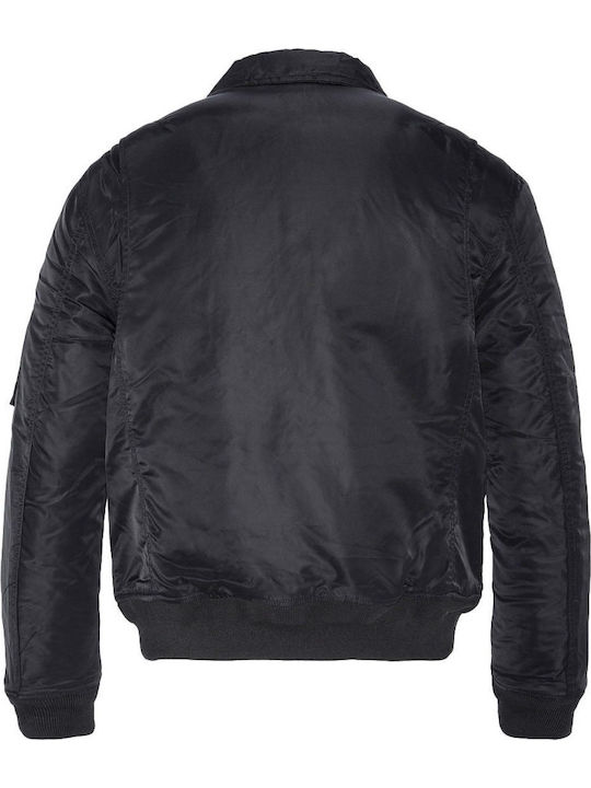 Μπουφάν Bomber Μαύρο