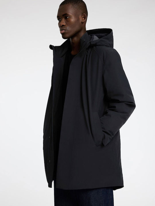 Selected Men's Winter Parka Jacket Black