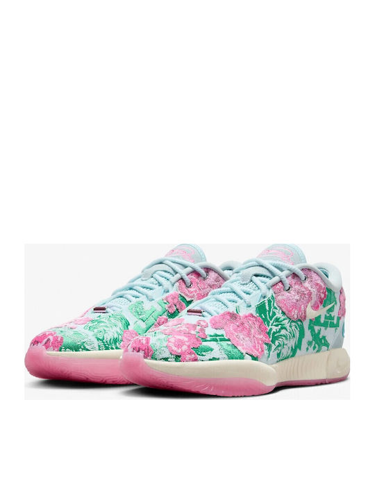LeBron 21 Premium Ниски Баскетболни обувки Glacier Blue / Stadium Green / Beyond Pink / Coconut Milk