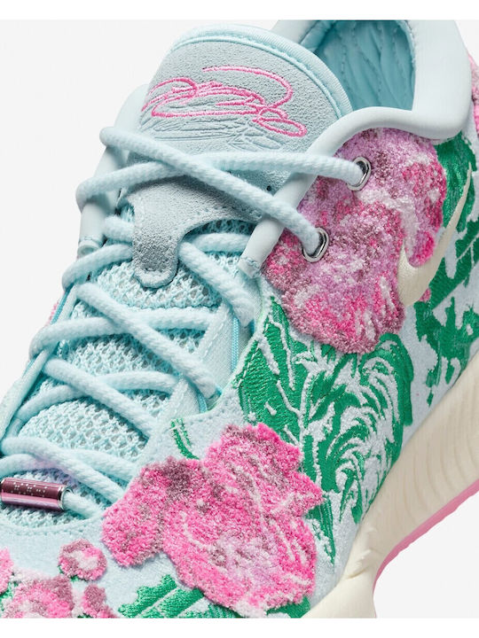 LeBron 21 Premium Ниски Баскетболни обувки Glacier Blue / Stadium Green / Beyond Pink / Coconut Milk