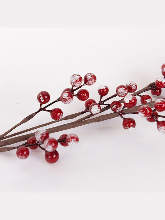 Red Snowy Berry Garland 166cm