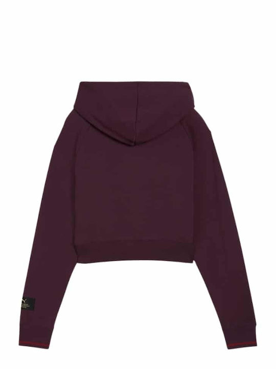 Classics Γυναικείο Φούτερ με Κουκούλα Midnight Plum