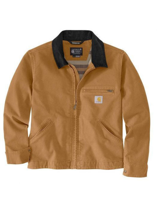 Carhartt Women's Short Lifestyle Jacket for Winter Brown