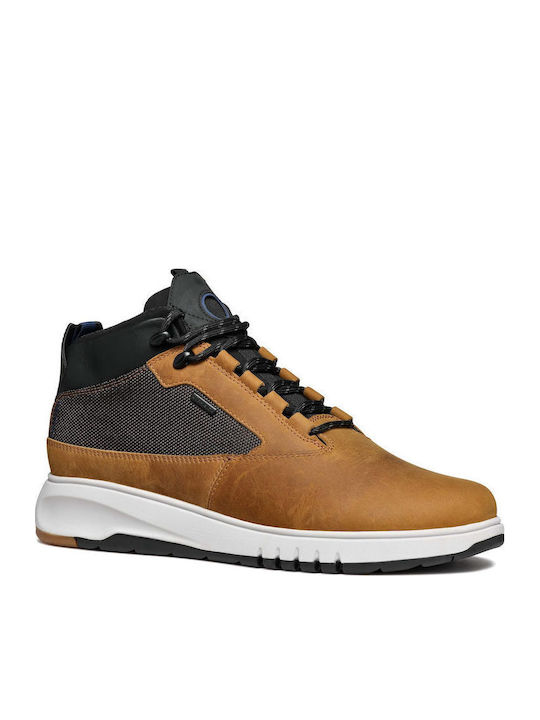 U Aerantis 4x4 B Abx Tabac Brown Men's Boots Waterproof Anatomical