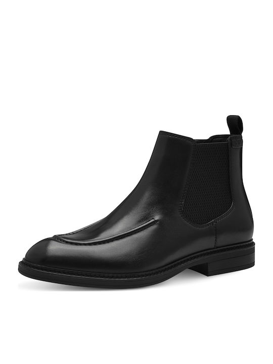 Leather Black Men's Boots Anatomical
