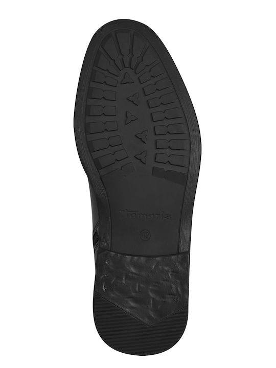 Leather Black Men's Boots Anatomical