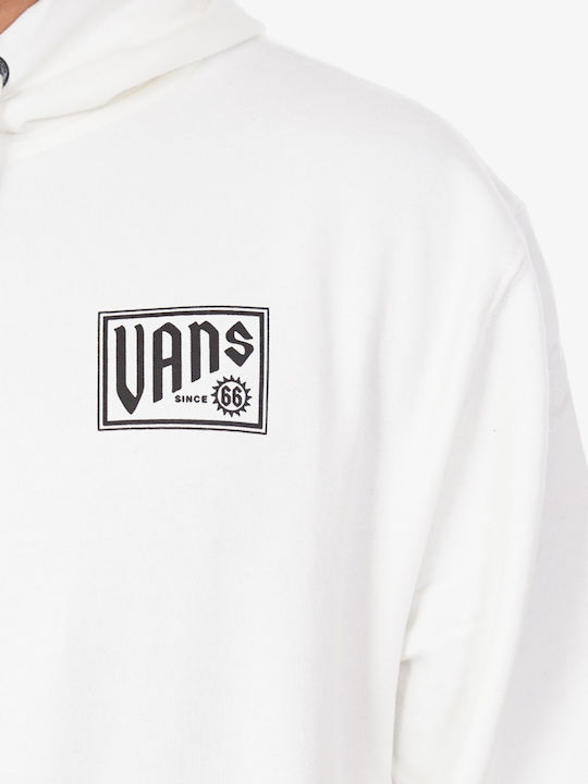 66 Pullover Sweatshirt mit Kapuze Weiß
