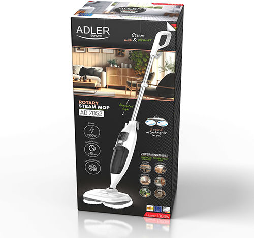 Adler Dampfreiniger Hand mit Stange