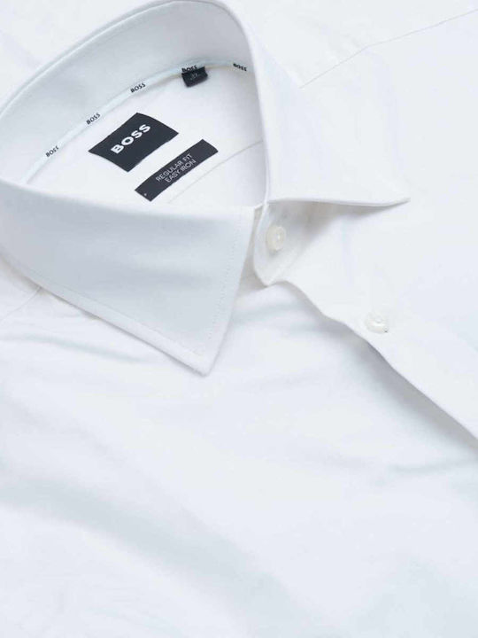 Hugo Boss Men's Shirt Cotton White