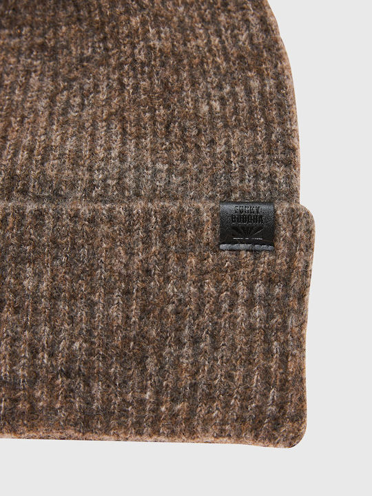 Beanie Beanie Knitted in Gray color