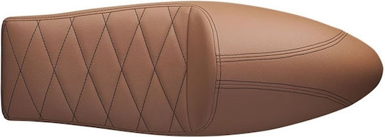Moto Discovery Motorcycle Saddle SCR2FC-LIGHTBROWN-MD