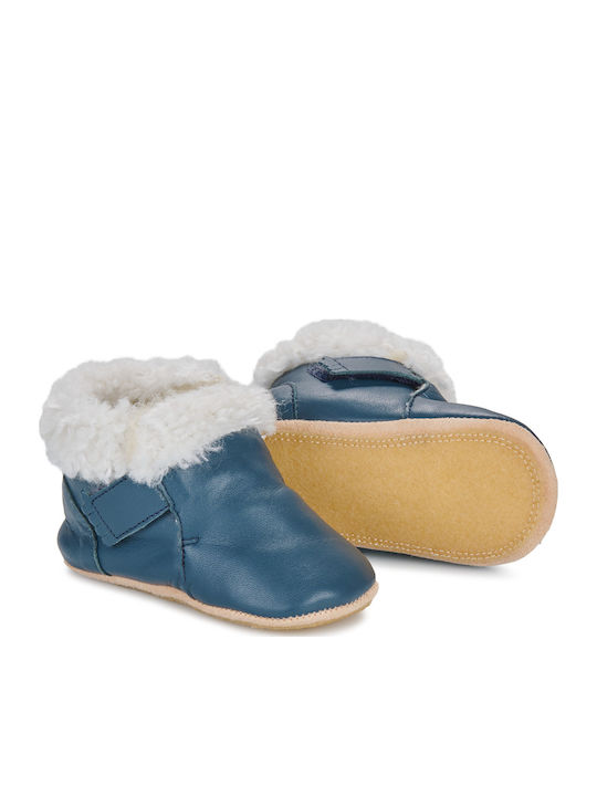 Easy Peasy Baby Hausschuhe Blau My Foublu