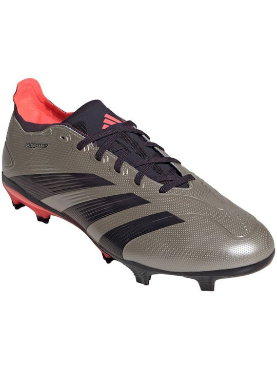 Adidas Predator League FG Football Shoes with Cleats Beige