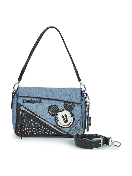 Desigual Mickey Women's Bag Shoulder Blue 24WAXP85-5008
