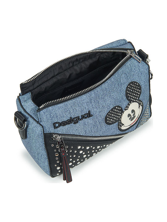 Mickey Damentasche Schultertasche Blau