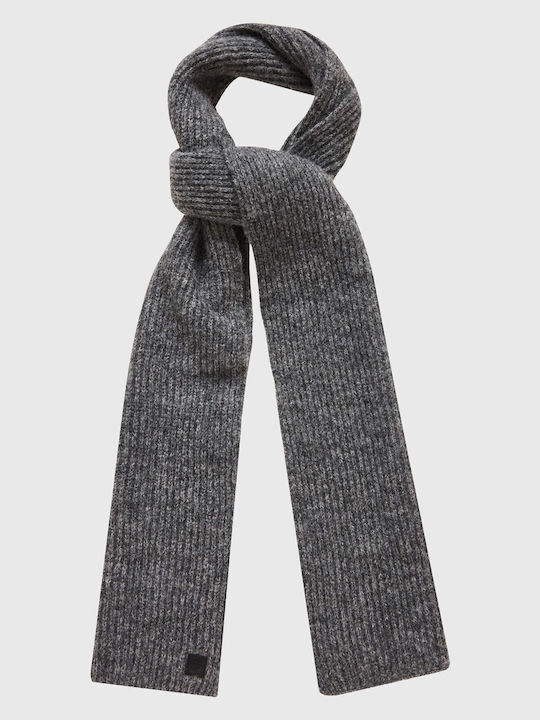 Funky Buddha Men's Scarf Gray