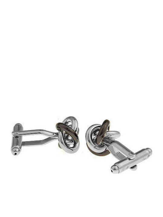 Martin & Co Butoni de culoare Argintiu