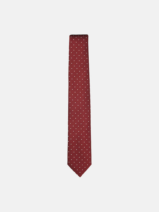 Hugo Boss Men's Tie Silk Printed in Red Color