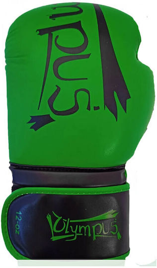 Olympus Sport Boxhandschuhe für Kampf Grün